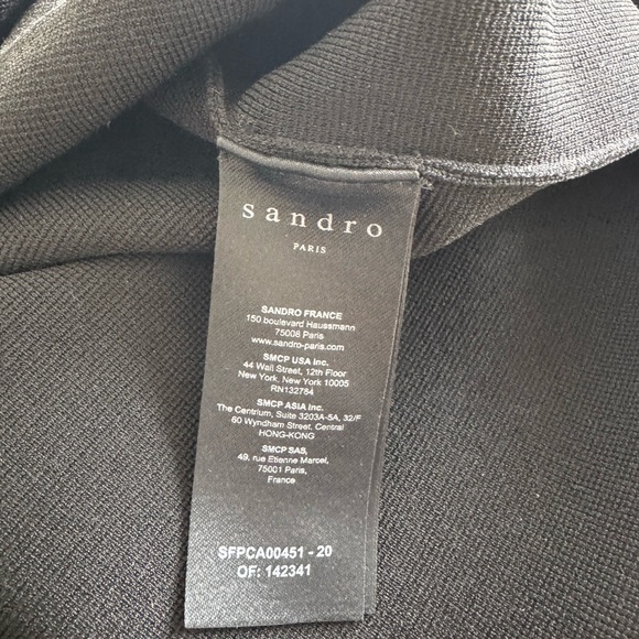 Sandro ‘S’ Embroidered Collared Shirt - Picture 5 of 6